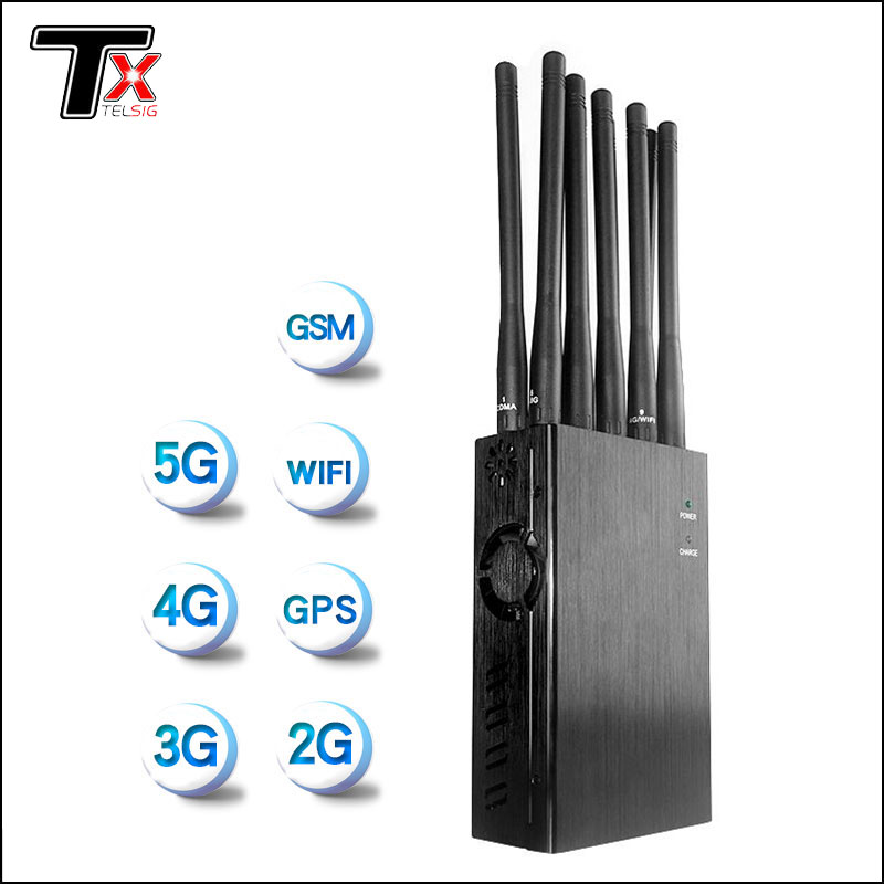 10 Antenna Portable Cell Phone Signal Jammer