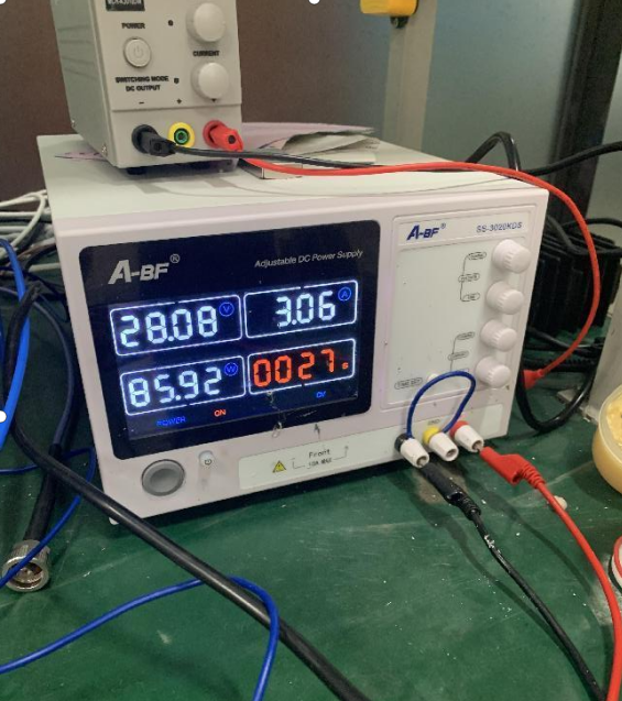 The function test of the RF Power Amplifier