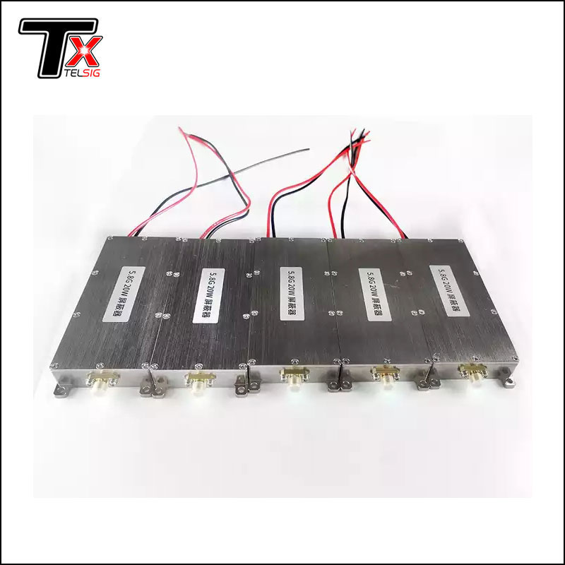 5W 10W 20W 40W 50W 5.2GHz RF Jammer Amplifier RF Power Module